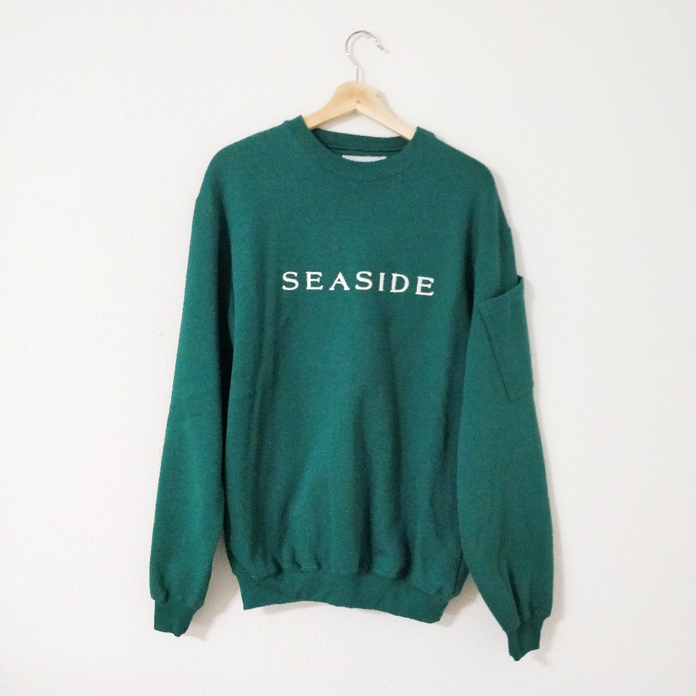 NWT Todd Seaside Green Pullover Sweater